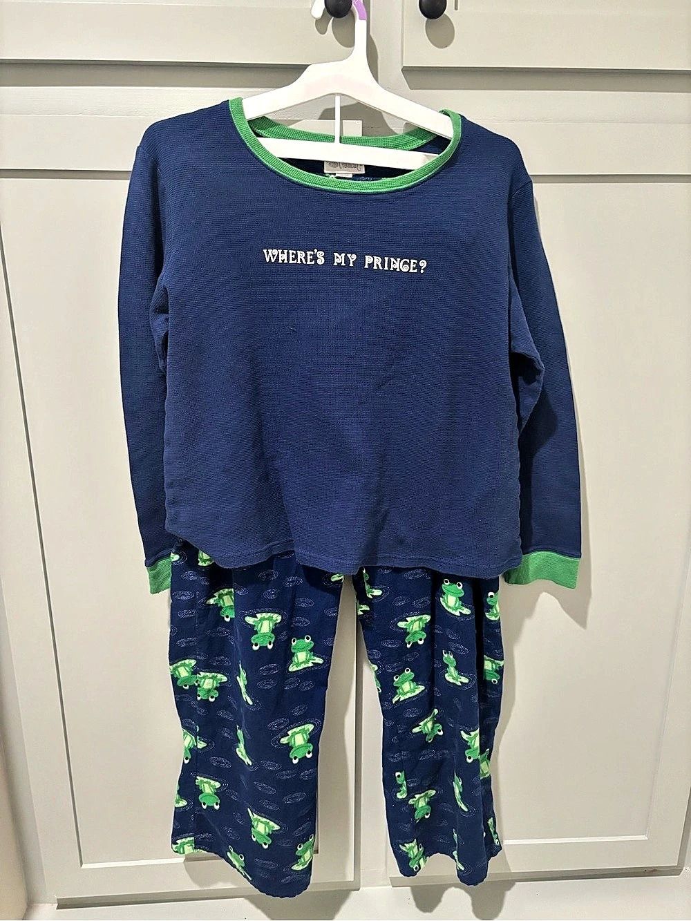 Disney Character Pajama Set in Blue & Green